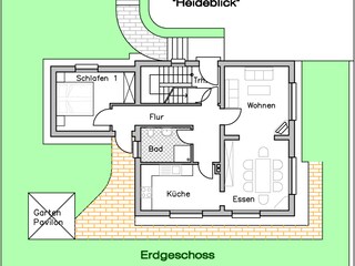 Layout Heideblick ground floor