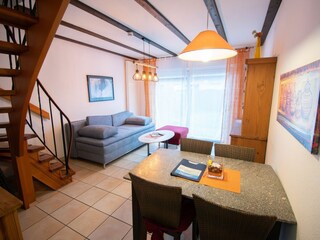 Rundumblick ab Eingang Wohnen/Essen