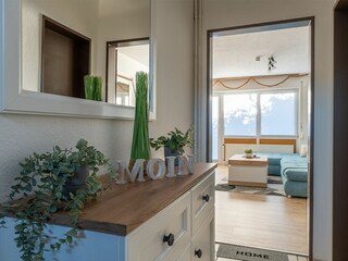 Freundlicher Eingangsbereich