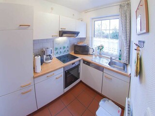 Separate voll ausgestattete Küche