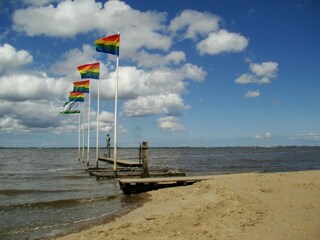 Die Flut kommt und die Jade wacht.