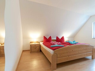 Schlafraum 3 mit Doppelbett