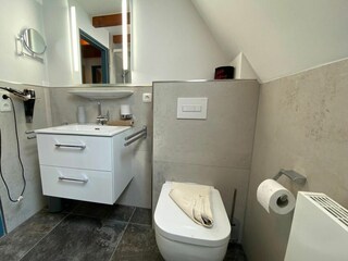 Komfortabler Waschplatz