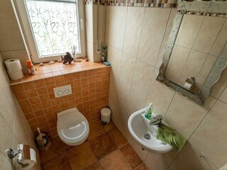 Das Gäste-WC im EG