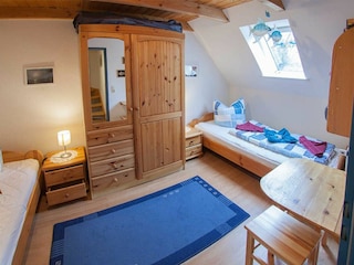 Schlafraum 2 mit 2 Einzelbetten