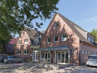 Anfahrt Oldeoogstraße 8-10 Eingang Wohnungen Fresenhuus