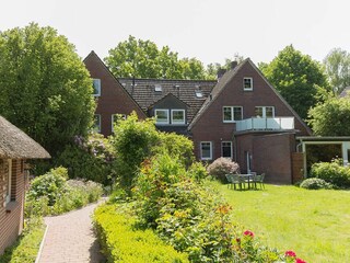 Blick auf die Rückseite Fresenhuus