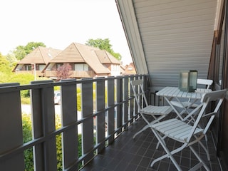 Chillen auf dem Balkon