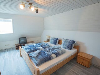 Schlafraum 2 - auch mit Doppelbett