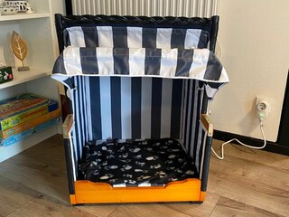 Hier übernachtet der Vierbeiner