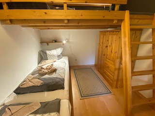 Blick Aufgang zur Spielempore