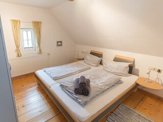 Schlafraum 2 - auch mit Doppelbett