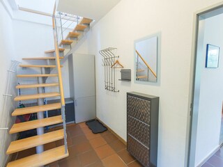 Willkommen in der FeWo Studio - großer Dielenbereich