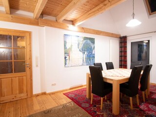 Im EG - der große Essbereich