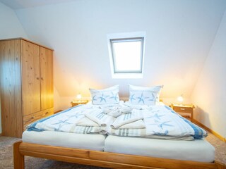 Schlafbereich Empore - mit Kleiderschrank