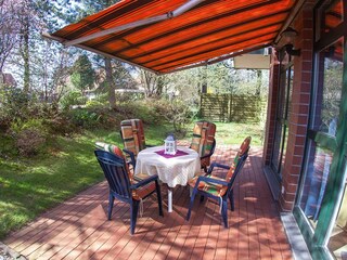 Entspannen auf der großen Terrasse