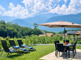 Ferienhaus Colico Außenaufnahme 2