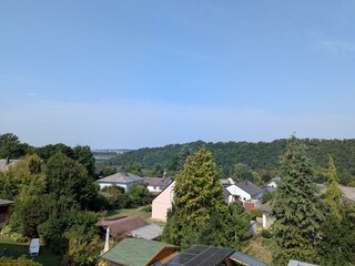 Fernblick vom Balkon aus