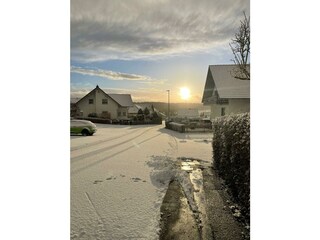 Anliegerstraße Schnee