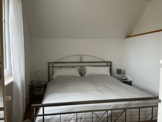 FeWo Schlafzimmer mit Doppelbett 1