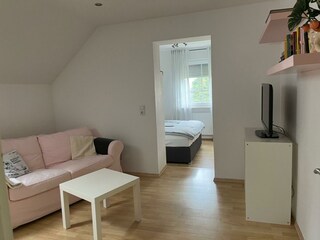 FeWo Wohn-Schlafzimmer3