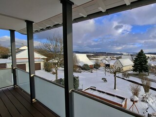 Balkonaussicht im Winter 2.1