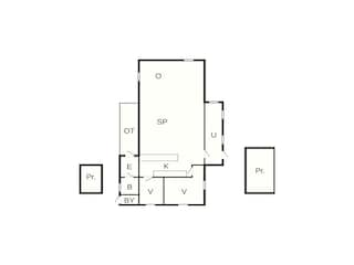 Vakantiehuis Dannemare Grondplan 4
