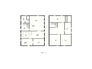 Ferienhaus Ribe Grundriss 11