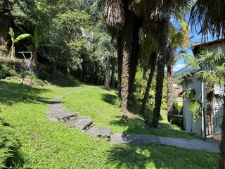 ein Teil des Gartens