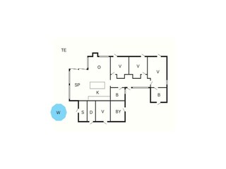 Ferienhaus Sønderballe Grundriss 9