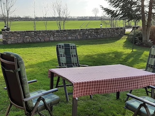 Sitzbereich im Garten