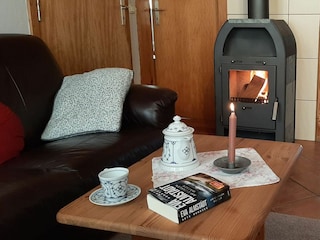 Kamin im Wohnzimmer