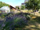 Gartenansicht Ferienwohnung Lautertalblick