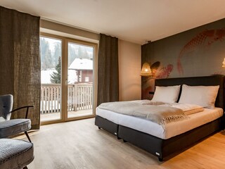 Großes Schlafzimmer 5 mit Balkon
