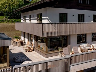 Chill House im Sommer mit Terrasse