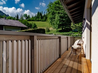 Balkon im Obergeschoss