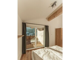 Balkon Zugang vom Schlafzimmer