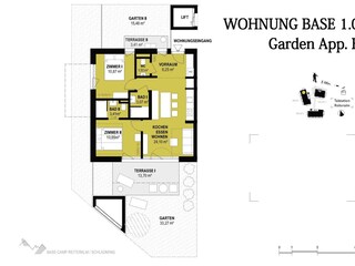 Grundriss Reiteralm BASECAMP weitere Bilder folgen