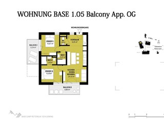 Grundriss Reiteralm BASECAMP weitere Bilder folgen