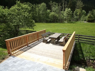 Anno1902 - Terrasse über dem Bach