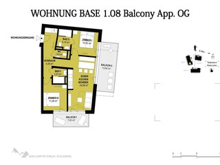 Grundriss Reiteralm BASECAMP weitere Bilder folgen