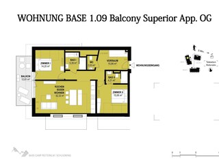 Grundriss Reiteralm BASECAMP weitere Bilder folgen
