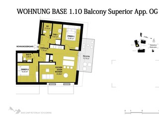 Grundriss Reiteralm BASECAMP weitere Bilder folgen
