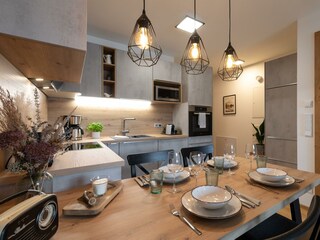 Top ausgestattete Küche