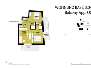 Grundriss Reiteralm BASECAMP weitere Bilder folgen