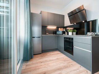 Top ausgestattete Küche