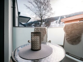 Traumhafter Balkon mit tollem Ausblick