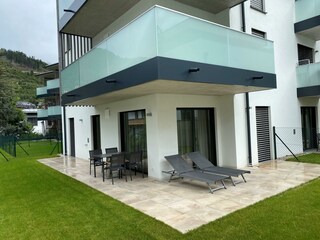 Garten mit viel Platz für den Sommer