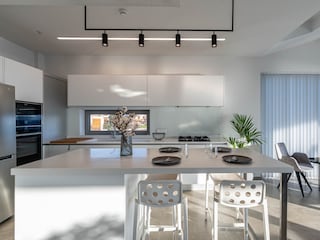 Offene Küche mit sehr guter Ausstattung