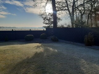 Garten im Winter